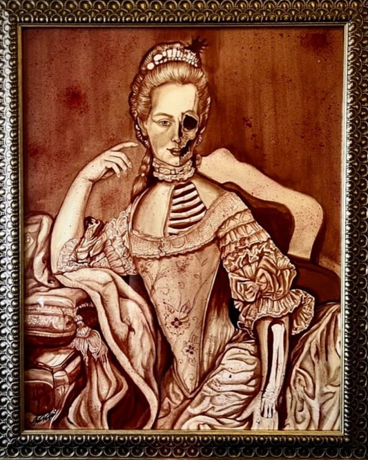 Sophie Mae Vee Human Blood Painting